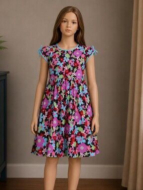 Nwt 140 (10) floral Hannah Andersson dress